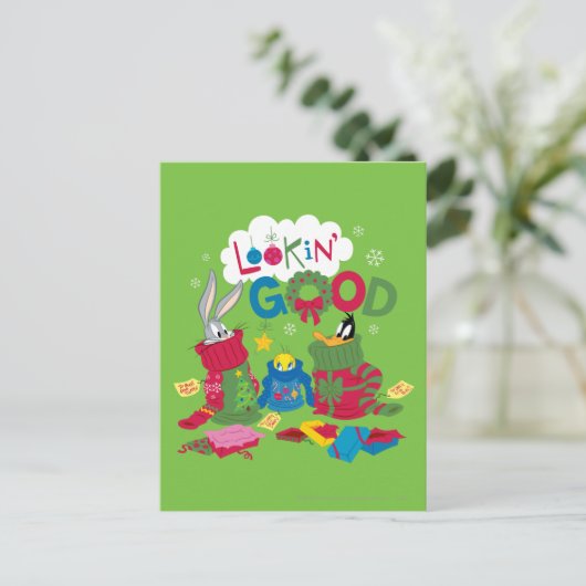 Gute Sicht Postkarte (Stehend Vorderseite)