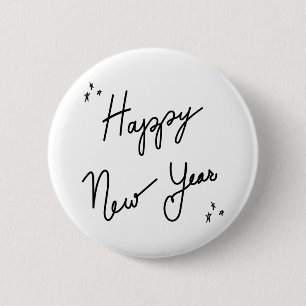Gute Silvestertypografie, minimale Tinte Button