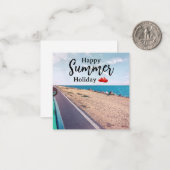 Gute Sommerferien Mitteilungskarte (Vorderseite/Rückseite Beispiel)