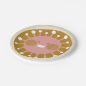 Gute Sonne Pappteller (Schrägansicht)