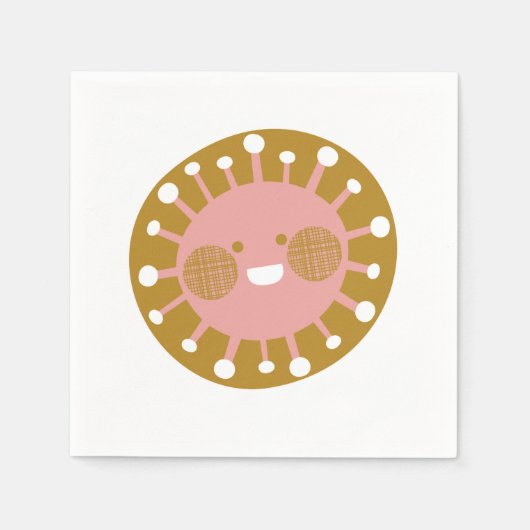 Gute Sonne Serviette (Vorderseite)