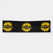 Gute Sonnenblume 2.5x10 Vinyl Banner (Horizontal)