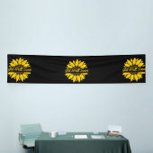 Gute Sonnenblume 2.5x12 Vinyl Banner (Messeveranstaltung)