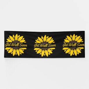 Gute Sonnenblume 4x12 Vinyl Banner