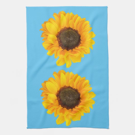 Gute Sonnenblume Geschirrtuch (Vertikal)