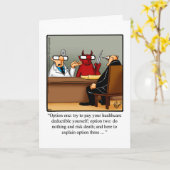 Gute Spaß-Grußkarte Karte (Gelbe Blume)