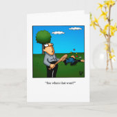 Gute Spaß-Grußkarte Karte (Gelbe Blume)