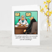 Gute Spaß-Grußkarte Karte (Gelbe Blume)