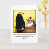 Gute Spaß-Grußkarte Karte (Gelbe Blume)