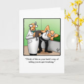 Gute Spaß-Grußkarte Karte (Gelbe Blume)