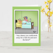 Gute Spaß-Grußkarte Karte (Gelbe Blume)