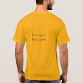 Gute Spinne T-Shirt (Rückseite)