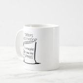 Gute Stimmung Kaffee Funny Mug Kaffeetasse (Vorderseite Links)