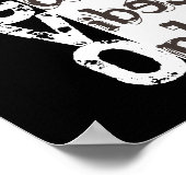 Gute Stimmung nur Plakat trendige Hipster Dekorati (Ecke)