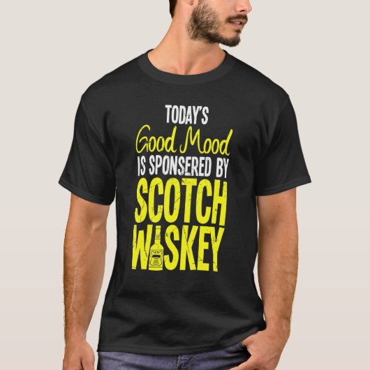 Gute Stimmung unter der Schottischen Whisky-Herste T-Shirt (Vorderseite)