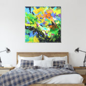 Gute Stunde Leinwanddruck (Insitu (Schlafzimmer))