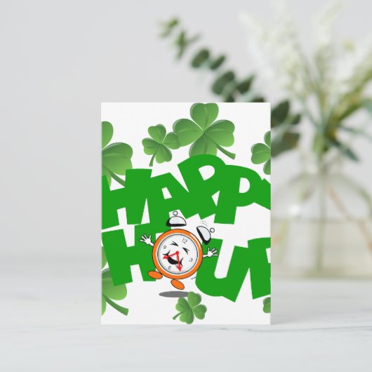 Gute Stunde Postkarte (Stehend Vorderseite)