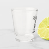 Gute Stunde: Trinken, bis er Niedlich ist Schnapsglas (Links)