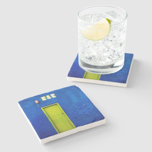 Gute Stunden Steinuntersetzer (Seitenansicht)