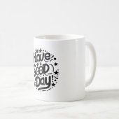 Gute Tage Kaffeetasse (VorderseiteRechts)