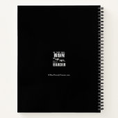 Gute Tage laufen - schlechte Tage laufen härter Notizblock (Rückseite)