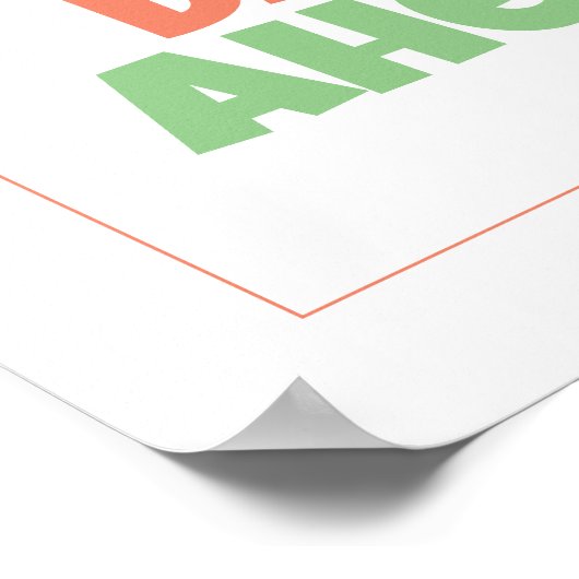 Gute Tage vor Poster (Ecke)