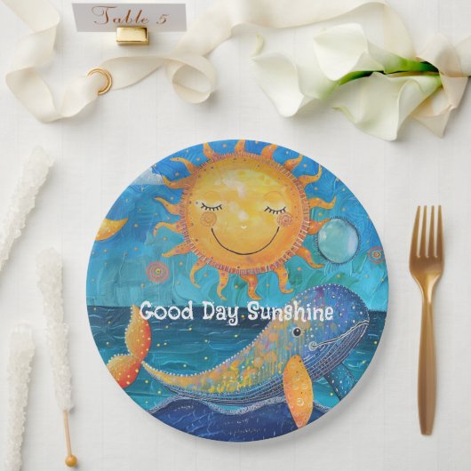 Gute Tagessonnenplatte Pappteller (Hochzeit)