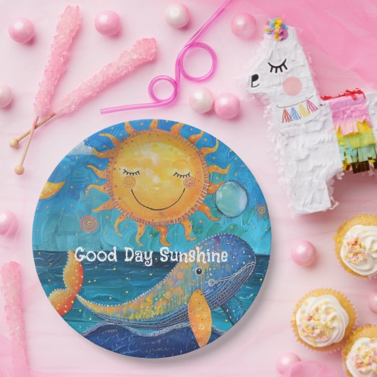Gute Tagessonnenplatte Pappteller (Party)