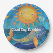 Gute Tagessonnenplatte Pappteller (Vorderseite)