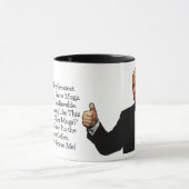 Gute Tasse! Funny Donald Trump Vater Name Tasse (Zentrum)