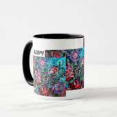Gute Tasse mit Rose (Vorderseite Links)