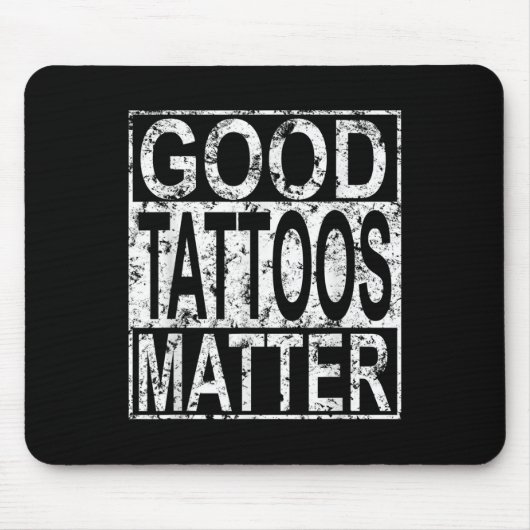 Gute Tattoos Traditioneller Tattooer Funny Tattoo  Mousepad (Vorne)