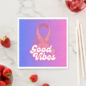 Gute Tiere Brustkrebs Serviette (Beispiel)