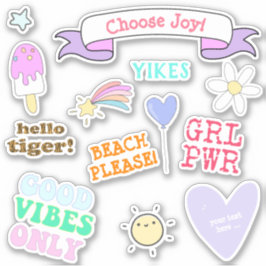 Gute Tiere nur - VSCO Girls Aufkleber