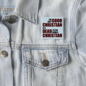 Gute Tote für die Welt Christliche Zitate Redewend Button (Beispiel)