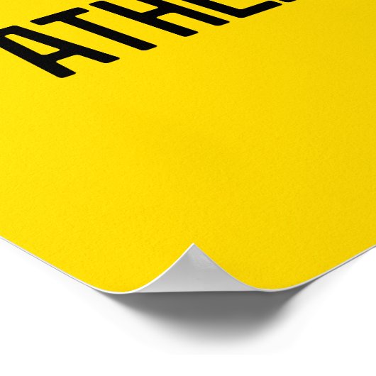 Gute Trauerkunde Poster (Ecke)