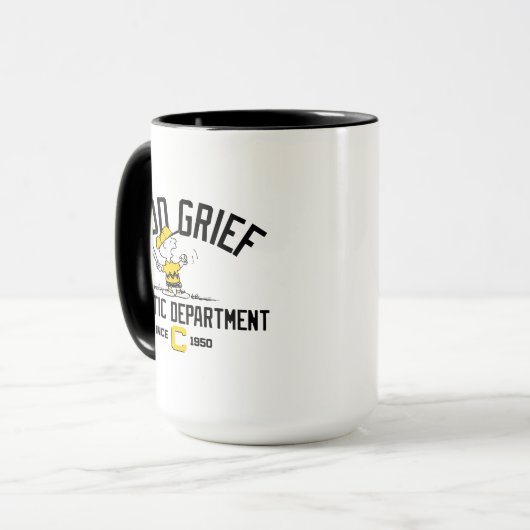 Gute Trauerkunde Tasse (Vorderseite Links)