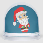 Gute und schlechte Santas Schneekugeln (Vorderseite)