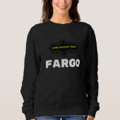 Gute Uni Stadt Fargo Sweatshirt (Vorderseite)