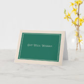 Gute Unternehmenswünsche Karte (Gelbe Blume)