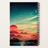 GUTE VIBEN ZU EINEM HABIT MACHEN | SpiralNotebook Notizblock (Rückseite)