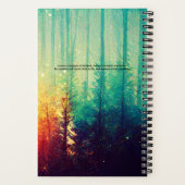 GUTE VIBEN ZU EINEM HABIT MACHEN | SpiralNotebook Notizblock (Rückseite)