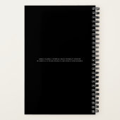 GUTE VIBEN ZU EINEM HABIT MACHEN | SpiralNotebook Notizblock (Rückseite)