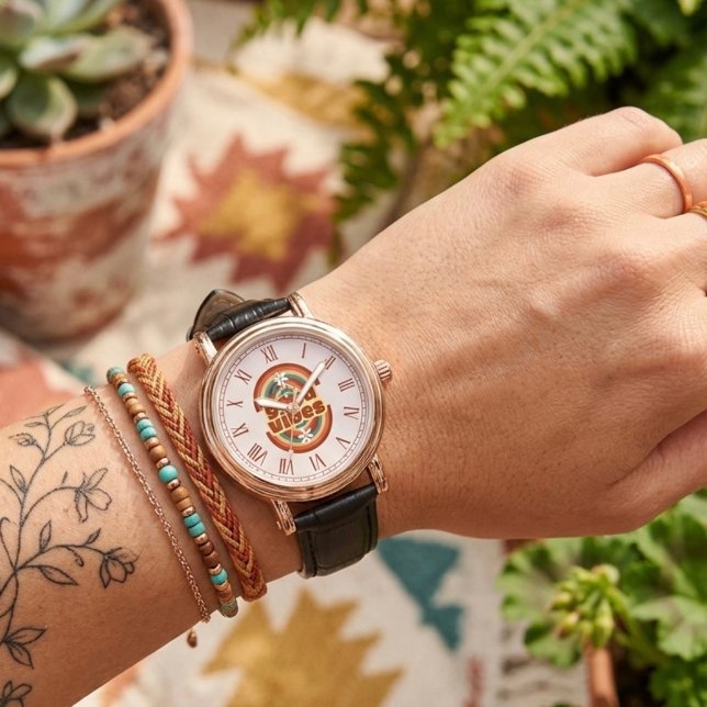 Gute Vibes Armbanduhr (Von Creator hochgeladen)