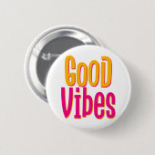 Gute Vibes. Button (Vorne & Hinten)