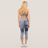 Gute Vibes Capri Leggings (Rückseite)