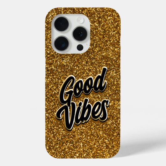Gute Vibes Case-Mate iPhone Hülle (Rückseite)