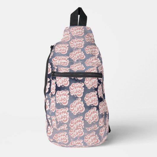 Gute Vibes Crossbody Bag (Vorderseite)
