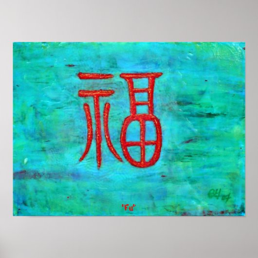 Gute Vibes! Drucken Poster (Vorne)