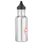 Gute Vibes Edelstahlflasche (Links)